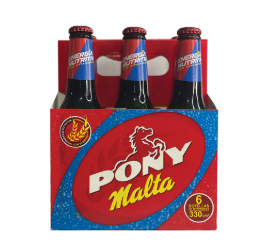 Pony Malta Soft Drink - Six Pack (330 ml)